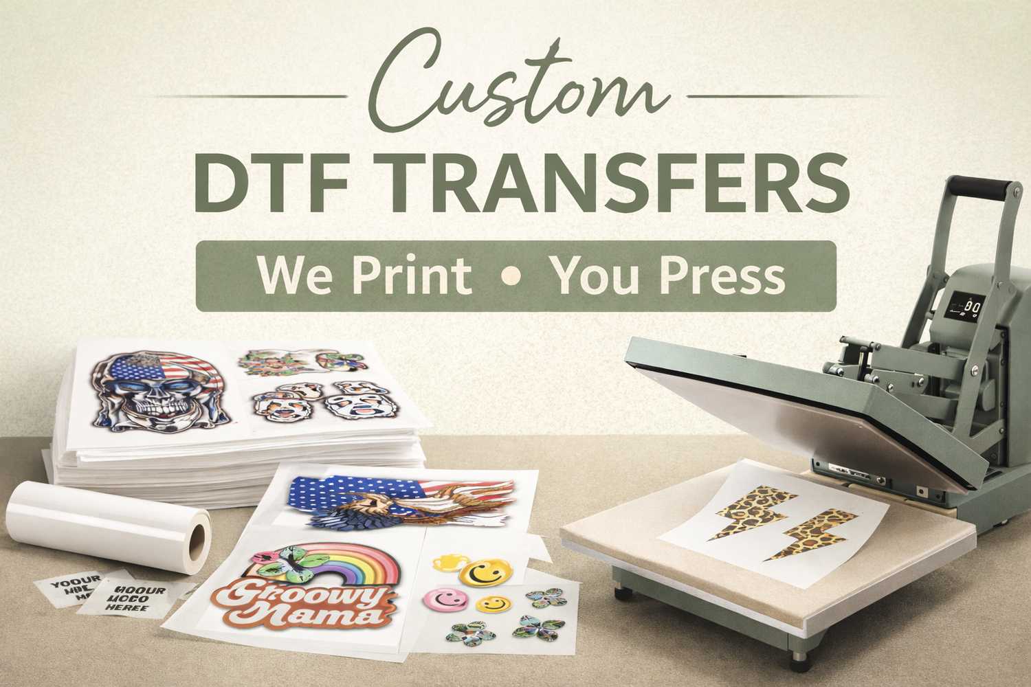 Custom DTF Transfers