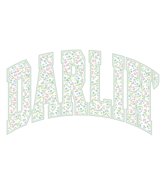 Darlin' DTF transfer