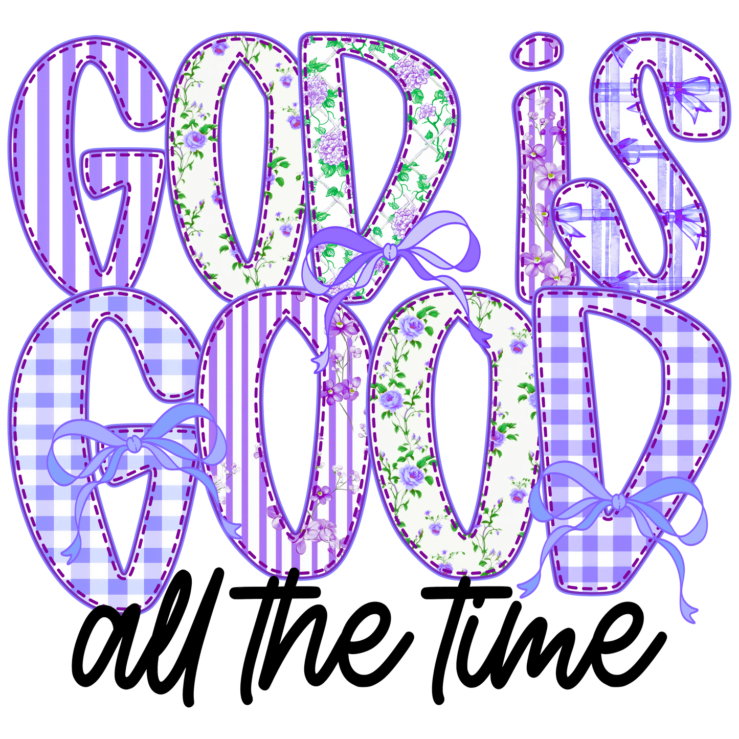 God is Good DTF Transfer