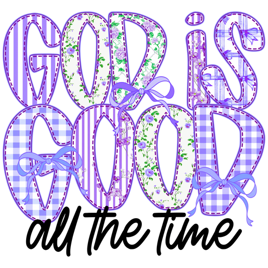 God is Good DTF Transfer