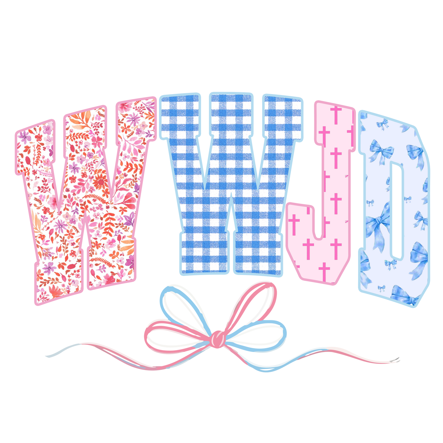 WWJD DTF Transfer